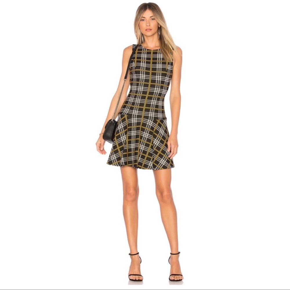 Alice + Olivia plaid dress